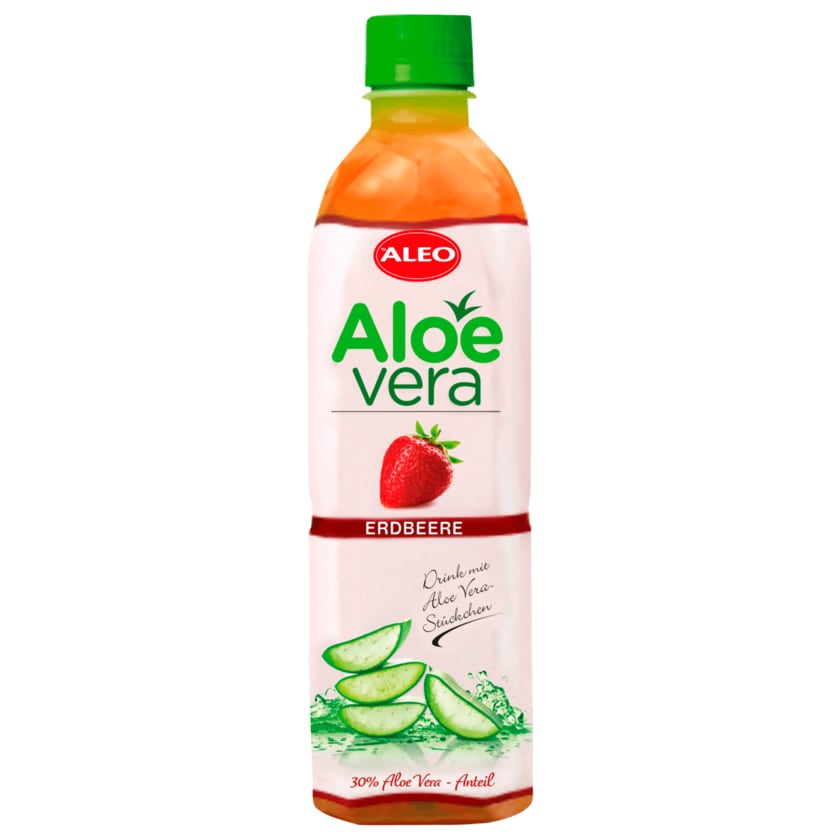 Aleo Aloe Vera Drink Erdbeere 0,5l